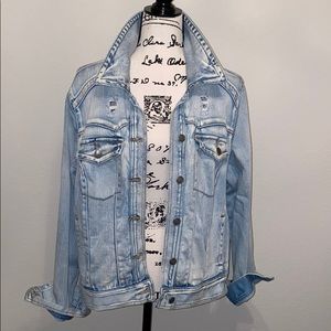 Distressed Jean Jacket